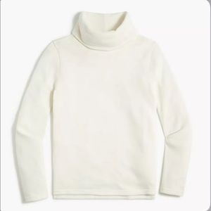 J. Crew Factory Mockneck sweatshirt in cloudspun fleece AZ168